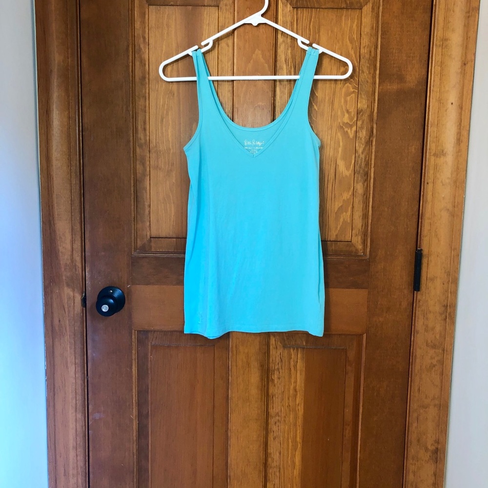 Lilly Pulitzer cotton stretch tank
